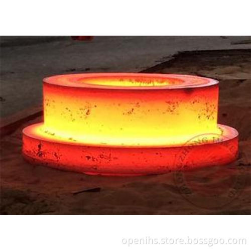 Ring Flange Heavy Steel Forgings ASTM EN DIN GB / Carbon St
